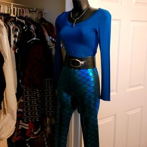 Top and mermaid pants